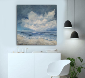 Atmosheric Seascapes: Before the Gale 24×24