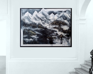 High Altitude Mood: Baby Its Cold Outside 48×36