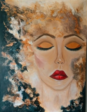 Unscripted Faces: ‘Bella’  36×48