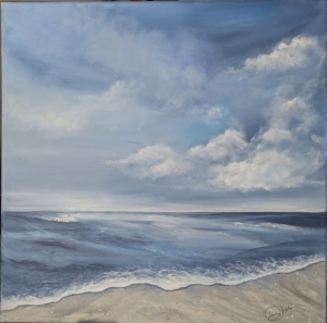 Atmosheric Seascapes: Salt Water & Light 24×24