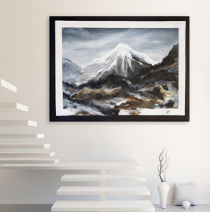 High Altitude Mood: The King  40×30