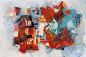 Colorborne Series: ‘Lulu’ 36×24
