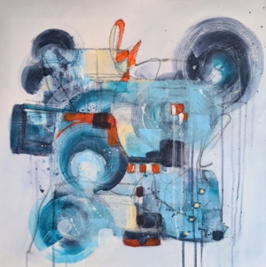 Colorborne Series: Liza 20×20