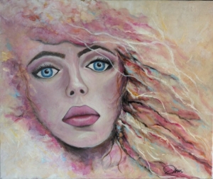 Unscripted Faces: ‘Melody’ 24×20