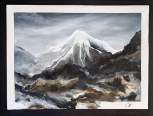High Altitude Mood: The King  40×30