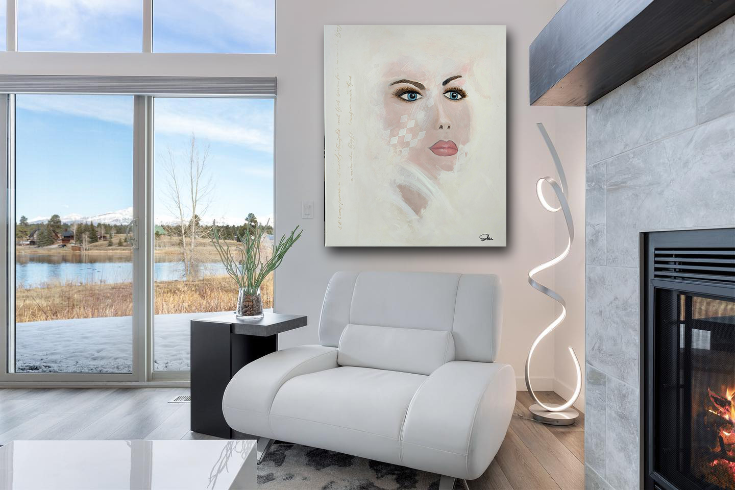 Unscripted Faces Series: Through the Veil 20×24